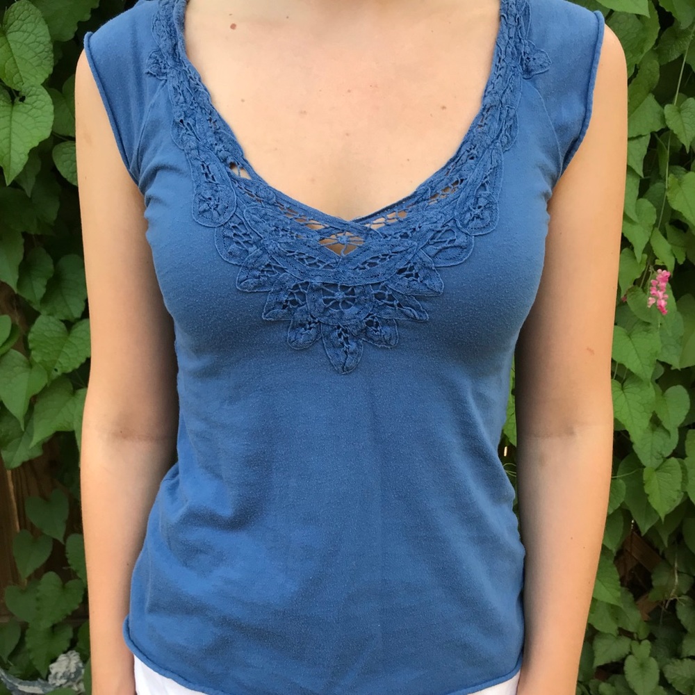 Blue top